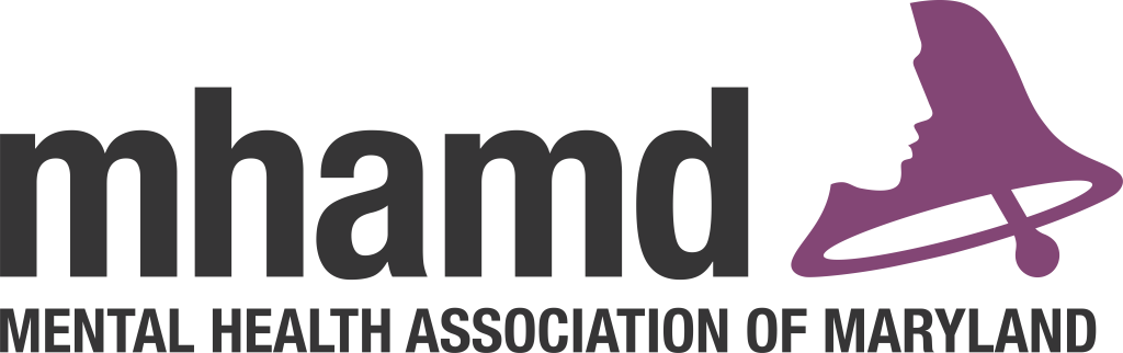 Logo: MHAMD Mental Health Association of Maryland